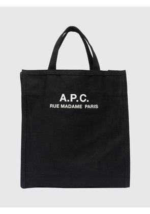 A. P.C. Cotton Tote Bag with Double Handle, Removable Strap and Printed Logo