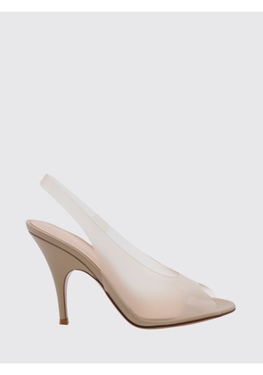 GIANVITO ROSSI Amelie PVC and Leather Slingback Sandals with High Heel