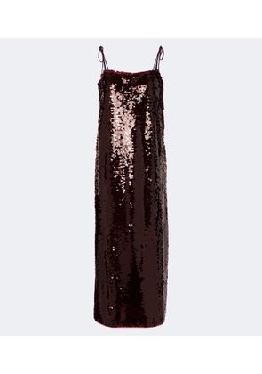 Adriana Degreas Sequined midi dress