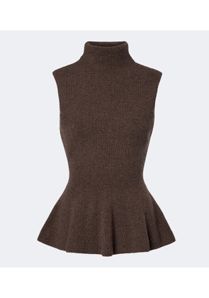 Rohe Ribbed wool and cashmere turtleneck top