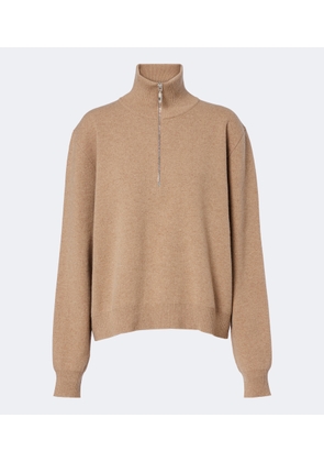 Rohe Wool-blend half-zip sweater