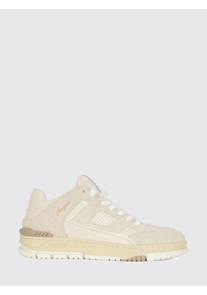 AXEL ARIGATO Area Lo Fluffy Leather and Suede Sneakers with Mesh Interior