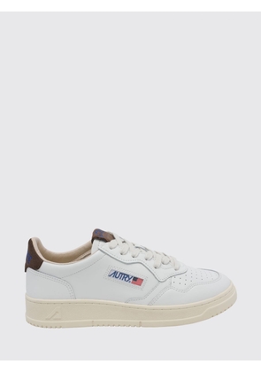 AUTRY Medalist Low Top Trainers in Bicolour Leather and Suede