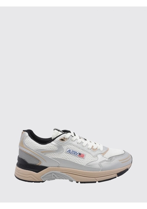 AUTRY Hyperway Bicolour Leather and Mesh Low-Top Sneakers