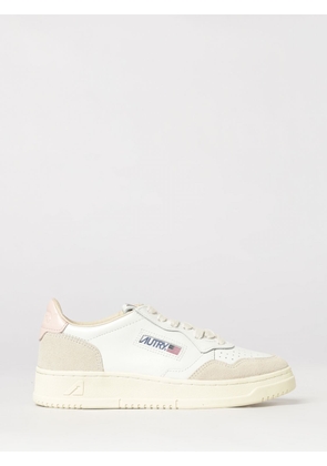 AUTRY Medalist Low Bicolor Leather Sneakers with Perforated Toe