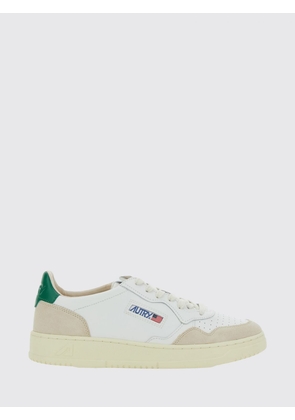 AUTRY Medalist Low Trainers in Smooth Calfskin with Perforated Toe
