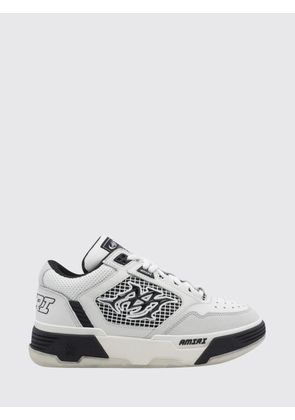 AMIRI MA-94 Leather and Mesh Sneakers with Monogram and Suede Details