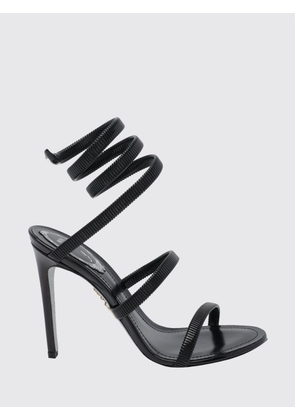 RENE CAOVILLA Juniper Stiletto Sandals with Iconic Snake Strap