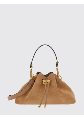 JIMMY CHOO Cinch Small Suede Calfskin Bucket Bag