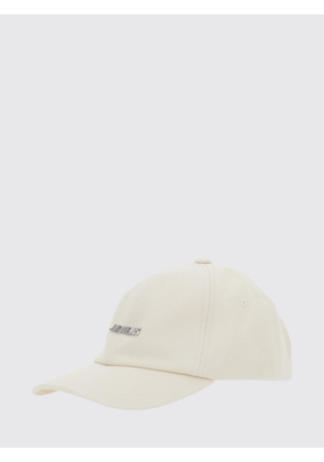 JACQUEMUS Gadjo Cotton Twill Baseball Cap with Metal Logo