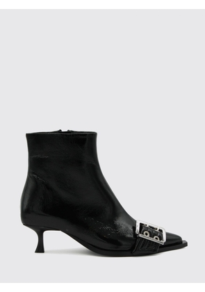 GANNI Boots Woman color Black