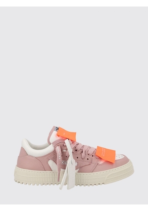 Off-White 3.0 Court Low-Top Trainers in Leather and Canvas with Tag
