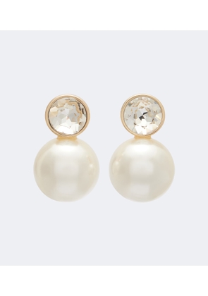 Carolina Herrera Crystal-embellished earrings