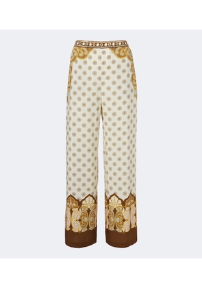 La DoubleJ Club printed wide-leg pants