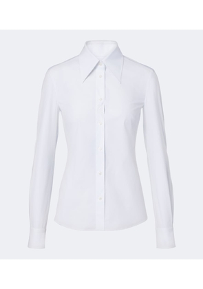 Dolce&Gabbana Cotton-blend poplin shirt