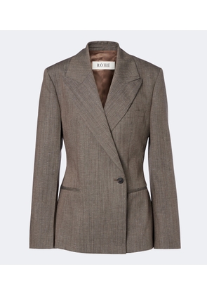 Rohe Wool-blend blazer