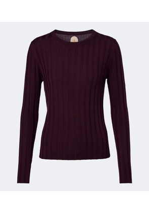 Jardin des Orangers Ribbed-knit virgin wool sweater