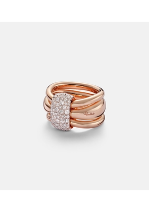 Pomellato Pomellato Together 18kt rose gold ring with diamonds