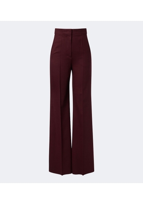Max Mara Wool-blend wide-leg pants