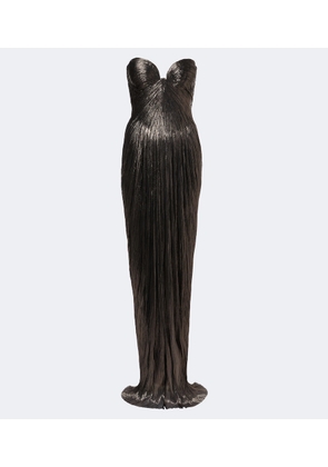 Maria Lucia Hohan Nadira silk bustier gown