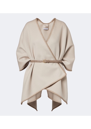 Max Mara Virgin wool cape