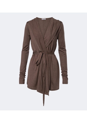 Max Mara Jersey wrap cardigan