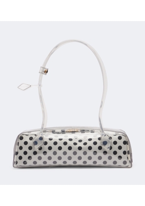 Alaia Le Teckel Medium polka-dot shoulder bag
