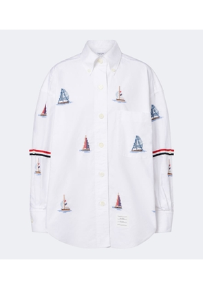 Thom Browne Printed cotton shirt