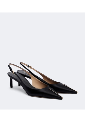 Tom Ford Satin slingback pumps