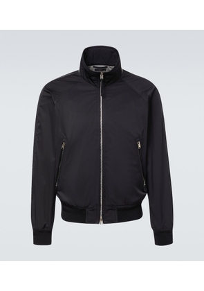 Tom Ford Leather-trimmed jacket