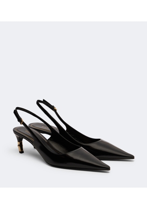 Gucci Eva leather slingback pumps