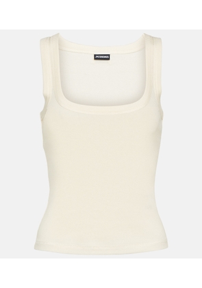 Jacquemus Le Debardeur Gros Grain cotton tank top