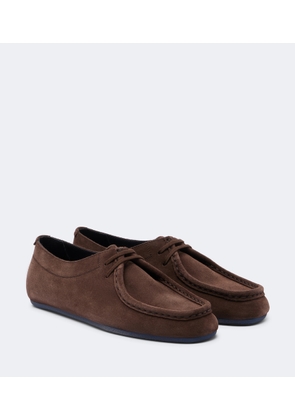 Jil Sander Hood suede loafers