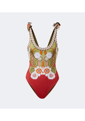 La DoubleJ Printed swimsuit