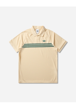 Men s Chest Stripes Polo Warm Vanilla