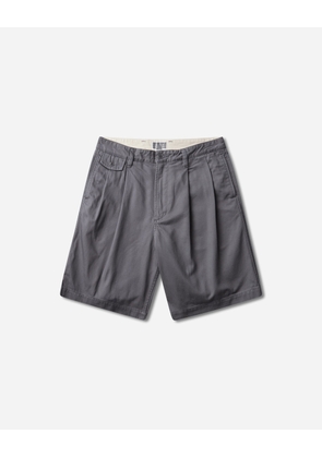 Men s Two Tuck Shorts Grey