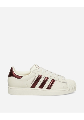Women s Superstar II Sneakers Off White / Maroon