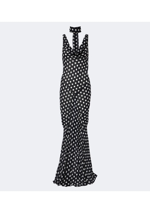 Alexandra Miro Harper polka-dot maxi dress