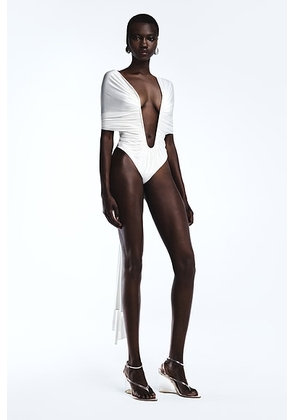 REVOLVE LOS ANGELES Bastian Bodysuit in Ivory - Ivory. Size XXS (also in S, XS, M, L).