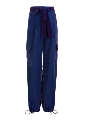 Silvia Tcherassi Darnell Crepe Cargo Pants - Moda Operandi