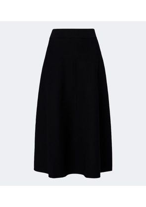 Max Mara Knitted A-line midi skirt