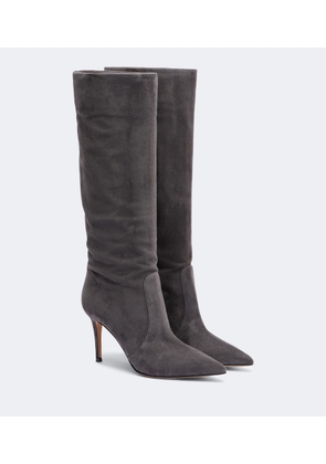 Gianvito Rossi Hansen suede knee-high boots