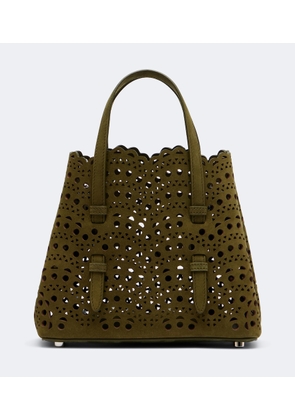Alaia Mina 20 Small leather top-handle bag