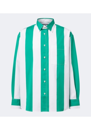 Jacquemus Camargue striped cotton poplin shirt