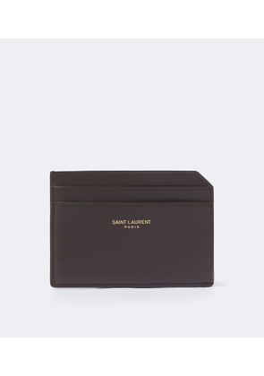Saint Laurent Leather card holder
