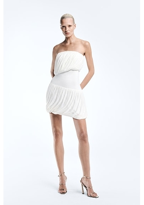 REVOLVE LOS ANGELES Aylee Mini Dress in Ivory - Ivory. Size L (also in M, S, XS).