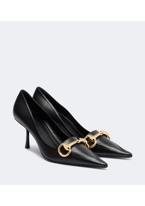Gucci Boulevard Horsebit leather pumps