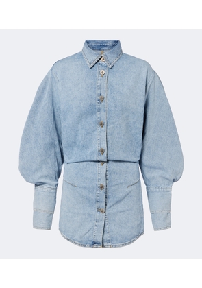 The Attico Denim minidress