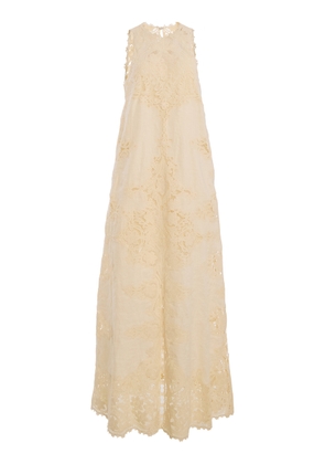 Ulla Johnson Coralite Linen Laced Dress - Moda Operandi