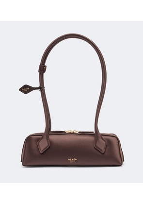 Alaia Le Teckel Small satin shoulder bag